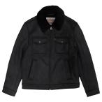 Levi's Zip Trucker Faux Jacket - Black リーバイス ボア ジャケット ムートン USAライン メンズ レディース