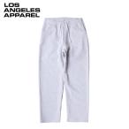 LOS ANGELES APPAREL 14oz ヘビー フリース ストレート レッグ スウェットパンツ アッシュ  メンズ レディース ロスアパ
