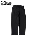 LOS ANGELES APPAREL 14oz ヘビー フリース ストレート レッグ スウェットパンツ ブラック  メンズ レディース ロスアパ