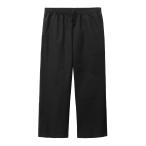 Los Angeles Apparel Poly Cotton Wide Leg Prison Pants - Black メンズ レディース イージーパンツ プリズンパンツ ロサンゼルスアパレル