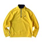 Nautica Zip Fleece Jacket Yellow イエロー ノーティカ メンズ レディース フリース ジャケット US規格