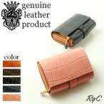 フェリージ 財布　FELISI　2つ折りウォレット　( 型押しクロコダイル ) 3500/SA 二つ折り財布 コロコロショート （ 商品番号 FE-3500 SA ）