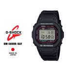 ショッピングG-SHOCK カシオ CASIO Gショック G-SHOCK 5600 SERIES SERIES DW-5600R-1AJF 初代カラーオリジナルモデル 国内正規品 腕時計 日本製 メンズ