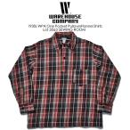 WAREHOUSE ウエアハウス Lot 3063 1930's WPA ONE POCKET PULLOVER FLANNEL SHIRTS RIGID ワンポケット プルオーバーフランネルシャツ ノンウォッシュ