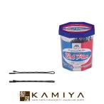 五力工業 555 ヘアピン ボブピン 八角ケース入 アメリカ玉付ピン 180g|ヘアピン セット ヘアピン おしゃれ ヘアーピン hair pins ヘアアレンジ グッズ