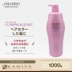 資生堂プロフェッショナル ルミノジェニック トリートメント 1000g|shiseido professional luminogenic ザヘアケア ボトル 本体 ポンプ 大容量 カラーヘア用
