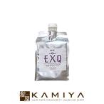 リアル化学 EXQ イクスク シャンプー しっとり 1000ml 詰替用|EXQ シャンプー リンスinタイプ オールインワンシャンプー オールイン 美容院専売