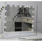 ドレッサー 北欧風 アンティーク風 鏡台 おしゃれ 姫系 コスメ台 化粧台 寝室 ベロア調 ベロアスツール 方形LEDライト セット J102