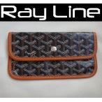 GOYARD ゴヤール ポーチ 付属品 ブラック×ブラウン 中古