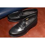 ショッピングoutlet 【アウトレット】コインローファー / ブラック / レザーソール / ハンドソーンウェルテッド製法 / Atlas / RAYMAR