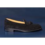 【アウトレット】スエードタッセルローファー ブラック / Vibramラバーソール / グッドイヤーウェルト製法 / Fran / RAYMAR