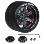 EAGLE( Eagle )/3957-6S-GU/SP metal рукоятка рулевой механизм колесо 6 спица ( стальной ru)