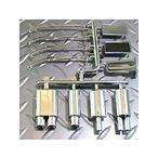 【ネコポス対応】ABCホビー(ABC HOBBY)/66203/マフラーワイパーセット(メッキ)