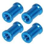 Yahoo! Yahoo!ショッピング(ヤフー ショッピング)【ネコポス対応】EAGLE（イーグル）/AS603095LWS-LBL/M3x6 アルミスペーサーLWカット 9.5mm厚&M3ネジ穴付（4個入）[LBL]