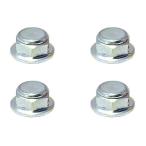 Yahoo! Yahoo!ショッピング(ヤフー ショッピング)【ネコポス対応】スクエア（SQUARE）/SGX-02FS/アルミフランジナイロンナット M2 （シルバー）4個入 ※画像は5個ですが商品は4個入です。