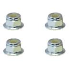 Yahoo! Yahoo!ショッピング(ヤフー ショッピング)【ネコポス対応】スクエア（SQUARE）/SGX-04FS/アルミフランジナイロンナット M4 （シルバー）4個入 ※画像は5個ですが商品は4個入です。