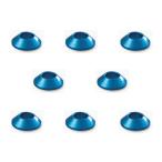 Yahoo! Yahoo!ショッピング(ヤフー ショッピング)【ネコポス対応】スクエア（SQUARE）/SGX-108TB/アルミM3テーパーワッシャー（タミヤブルー）6個入