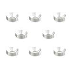 Yahoo! Yahoo!ショッピング(ヤフー ショッピング)【ネコポス対応】スクエア（SQUARE）/SGX-16S/4mmアルミ皿ワッシャー外径10mm （シルバー）6個入