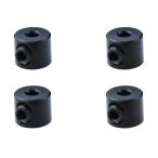 Yahoo! Yahoo!ショッピング(ヤフー ショッピング)【ネコポス対応】スクエア（SQUARE）/SGX-17BK/2mm アルミリンケージストッパー（ブラック）4個入