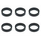 Yahoo! Yahoo!ショッピング(ヤフー ショッピング)【ネコポス対応】スクエア（SQUARE）/SGX-4820BK/1/12レーシング用リア車幅調整カラー2.0t （6個入）ブラック φ7.9×6.4×2.0t