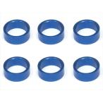 Yahoo! Yahoo!ショッピング(ヤフー ショッピング)【ネコポス対応】スクエア（SQUARE）/SGX-4830BY/1/12レーシング用リア車幅調整カラー3.0t （6個入）濃ブルー φ7.9×6.4×3.0t