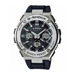Yahoo! Yahoo!ショッピング(ヤフー ショッピング)国内正規品 G-SHOCK Gショック GST-W110-1AJF カシオ CASIO ジーショック メンズ アナログ シルバー 20気圧防水 無機ガラス 樹脂ベルト