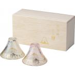 招福杯 富士山 ペア冷酒杯 金透き・金さくら G636‐T73