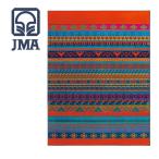 JMA タオルケット 綿100% ポルトガル製 150×200cm スモールビルド マルチカバー ひざ掛け 大判 おしゃれ ジャカード 洋風
