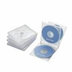 エレコム Blu-ray/DVD/CDケース 標準/PS/4枚収納 CCD-JSCNQ5CR