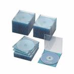 エレコム Blu-ray/DVD/CDケース スリム/PS/1枚収納 CCD-JSCS50CBU