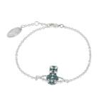 ヴィヴィアンウエストウッド Vivienne Westwood ブレスレット LENA BAS RELIEF シルバー 専用BOX 紙袋付き 61020039W レディース