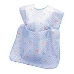 シンガー お食事エプロン2WAY 2067-005 ブルー REP022