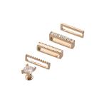 エレコム アップルウォッチ アクセサリー バンドチャーム リング×4 ピンズ×1 バンド スリム用  me ストーン AW-RINGPINS01S ELECOM 代引不可 メール便