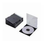 エレコム Blu-ray/DVD/CDケース スリム/PS/1枚収納 CCD-JSCS10BK 代引不可