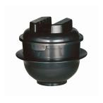 ショッピングちびくろちゃん カクセー 電子レンジ専用炊飯器 紀州備長炭配合 ちびくろちゃん 1合炊き CK-001 代引不可