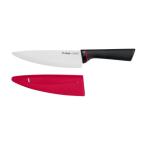 T-fal ティファール フィネスト セラミック シェフナイフ 包丁18cm K17906 保護カバー付 肉 魚 大き目の食材 アウトドア