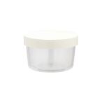 保冷剤一体型 ランチ GEL-COOL round ミルクホワイト 400ml 