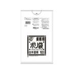 日本サニパック L44 Lシリーズ45L 白半透明 代引不可