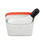 OXO コンパクトダストパン&amp;ブラシセット オレンジ ほうき ちりとり セット 掃除 掃除用品 洗浄 台所 キッチン オクソ— オクソ