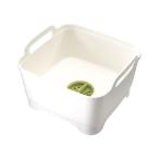 JosephJoseph ジョセフジョセフ ウォッシュ&amp;ドレイン ホワイト おしゃれ キッチン キッチン用品 料理 クッキング