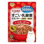 いなばペットフード CIAO すごい乳酸菌クランキー かつお節入り まぐろ味 200g 猫 猫用 キャットフード おやつ フード ペット ペットフード
