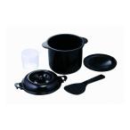 ショッピングちびくろちゃん カクセー ちびくろちゃん 2合炊き CK-003 レンチン お弁当用 1人暮らし レンジ調理 備長炭配合