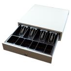 ショッピングスマートホームデバイス ビジコム 手動式キャッシュドロア 中型・4B/6C・白 BC-423HP-W 代引不可