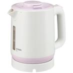 TIGER タイガー 蒸気レス電気ケトル わく子 1.0L PCJ-A100-P ピンク