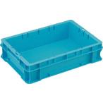 コンテナ・パレット ボックス型コンテナ ＴＲＵＳＣＯ　Ｆ型エコキャップ再生コンテナ　８Ｌ　ライトブルー　  (F-1EC-LB)