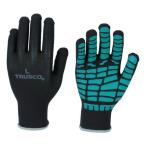 TRUSCO すべり止め天然ゴムライナー手袋 グリーン M THG134GNM