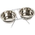 ドギーマンハヤシ ハヤシ カタカタ鳴らないツインディッシュ M 〔ペット用品〕 代引不可