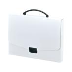 （業務用セット） リヒトラブ AQUA DROPs バッグ A4判 キャリングケース A-5005-0 白 1冊入 〔×3セット〕 代引不可