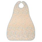 (まとめ)大阪エンゼル 食事用エプロン 食事用エプロンIIロングタイプ (2)フラワーブルー 6068〔×3セット〕 代引不可