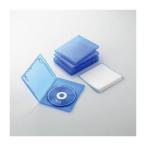（まとめ）エレコム Blu-rayディスクケース（1枚収納タイプ） CCD-BLU105CBU〔×10セット〕 代引不可